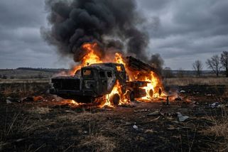 Ruský modernizovaný Smerč v plamenech: Kdo ho sledoval jako první